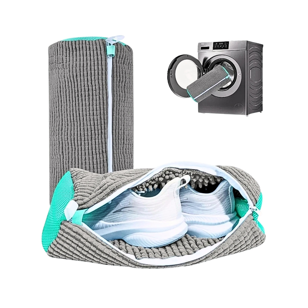 Saco de Lavagem para Calçados - Proteção 360º com Zíper