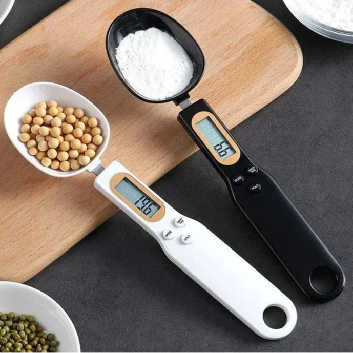 Colher Medidora Digital de Precisão - Até 500g com Visor LCD