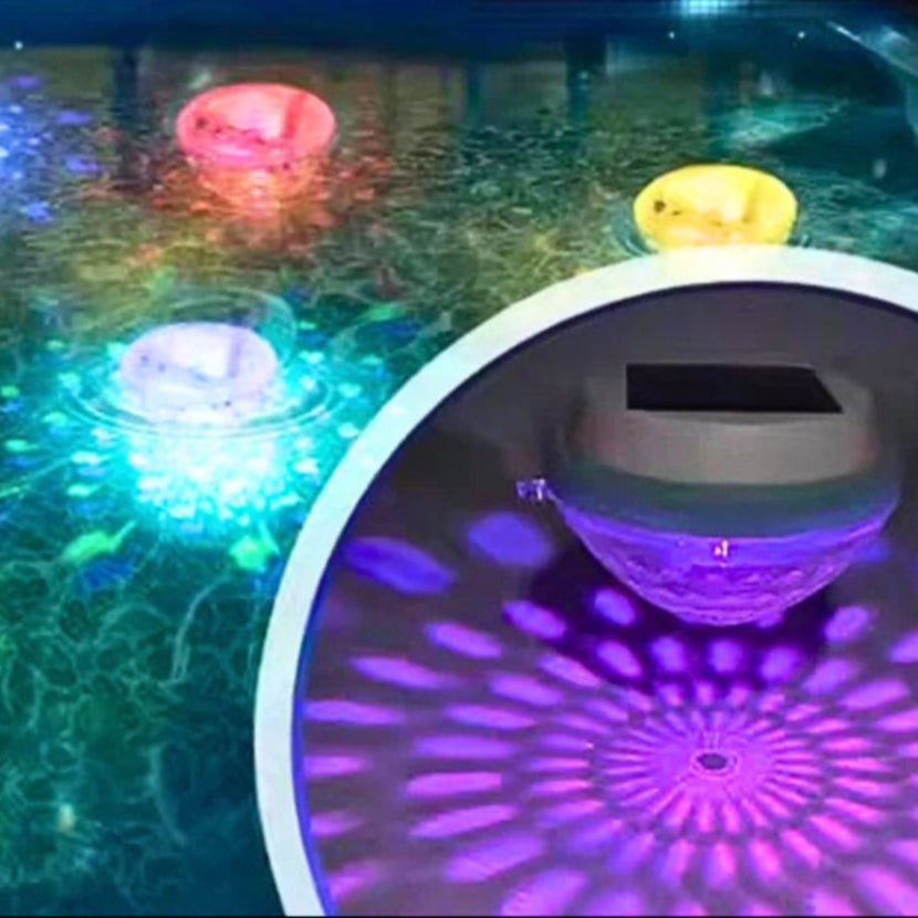 Lâmpada Flutuante Solar de LED - Para Piscina com Proteção IP67