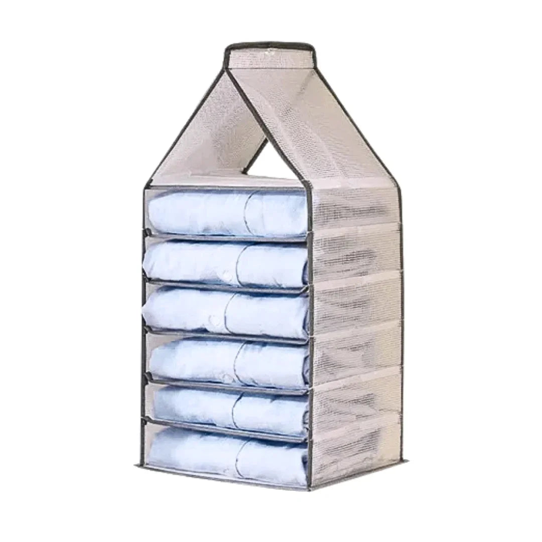 Organizador Quadrado para Roupas - De Poliéster