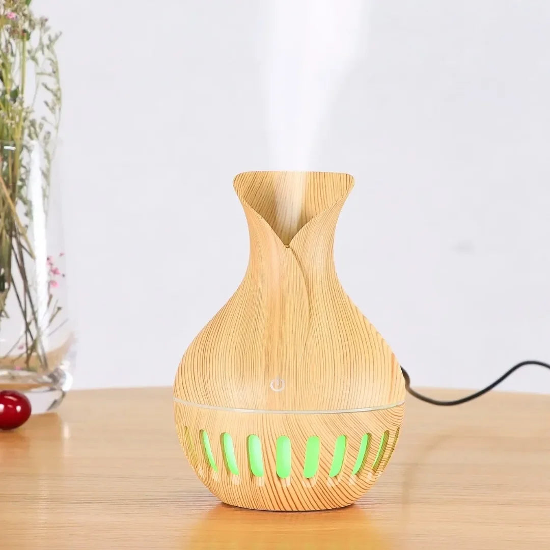 Difusor Umidificador de Aromas - Com Iluminação LED de 7 Cores