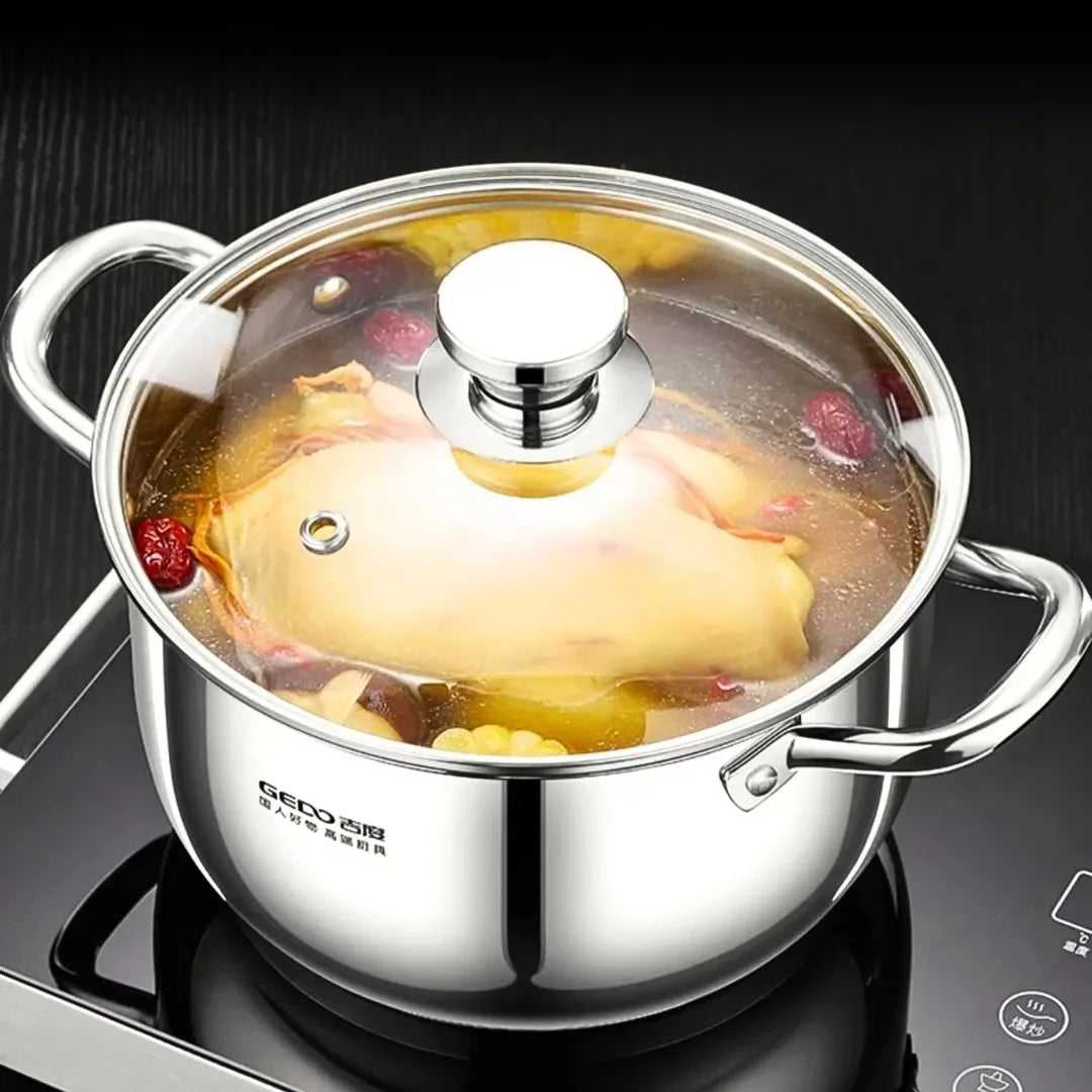 Panela Premium Inox 304 - Para Gás e Indução