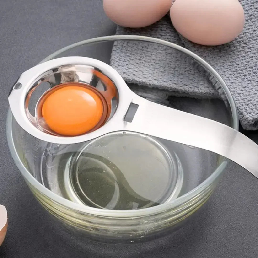Separador de Clara de Ovo - De Aço Inoxidável para Cozinha