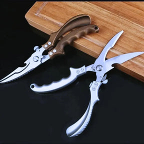 Tesoura Heavy Duty para Carnes - De Aço com Trava de Segurança