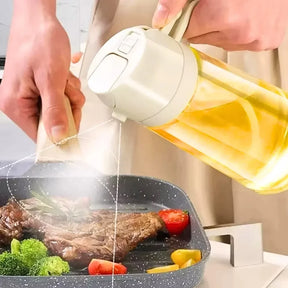 Frasco Spray de Óleo 2 em 1 - 500ml para Cozimento Saudável