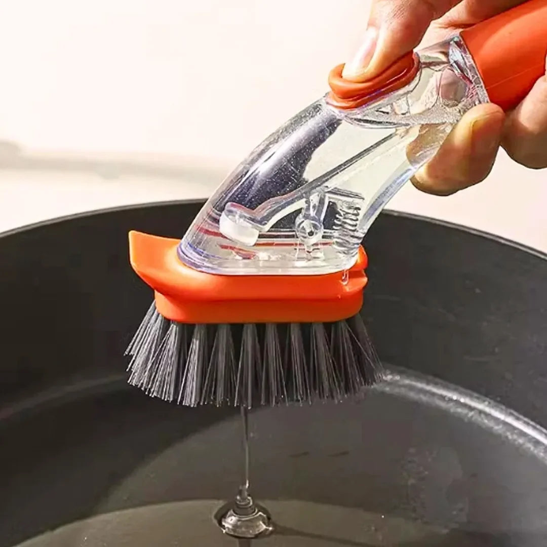 Escova Manual para Limpeza de Panela - em ABS Ecológico