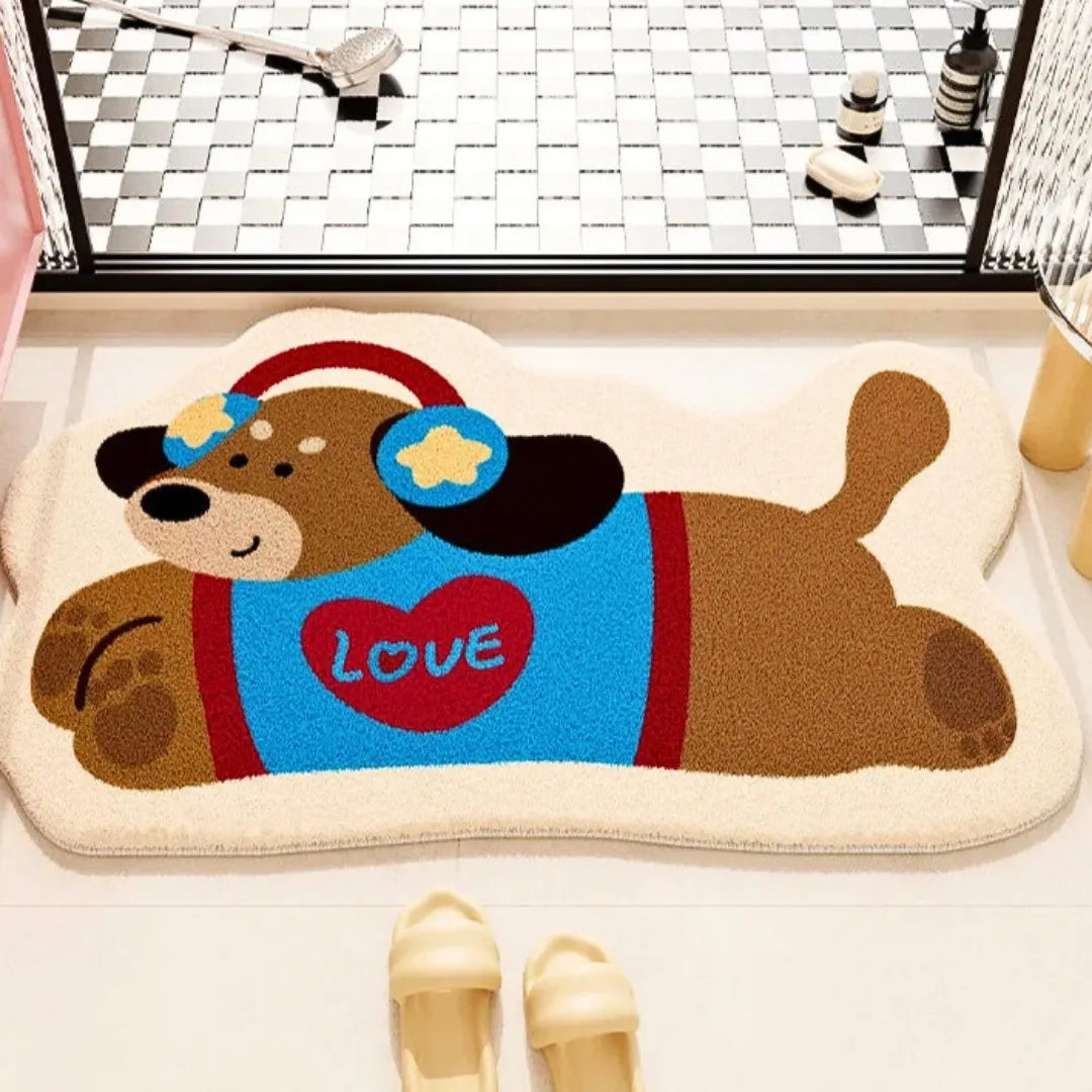 Tapete estilo Caxemira - Para Banheiro com Alta Absorção