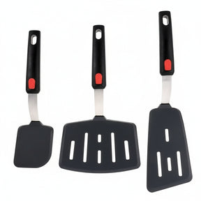 Kit de Espátulas de Cozinha de Silicone Resistente ao Calor -  600°F