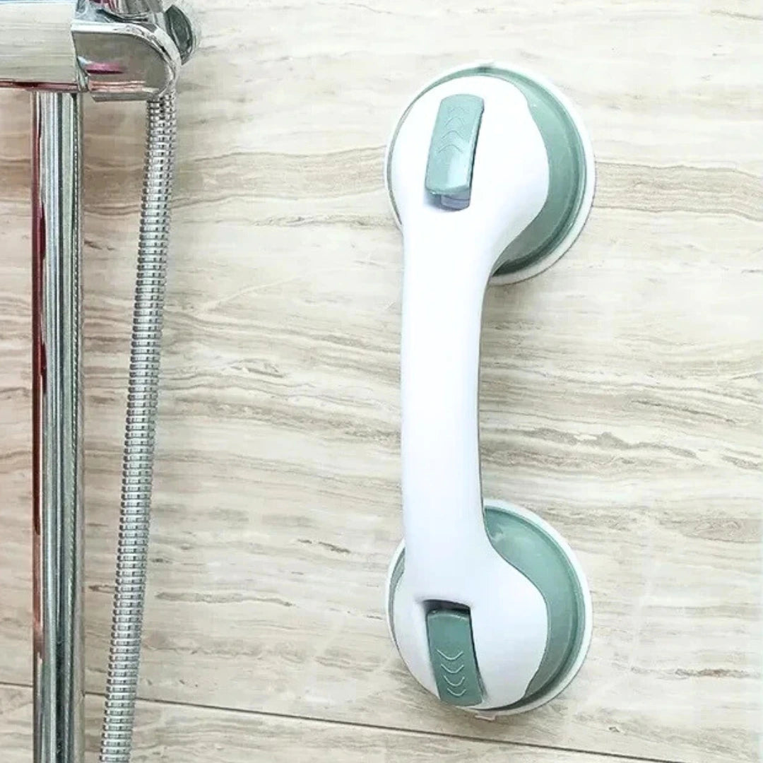 Barra de Apoio de Segurança para Banheiro - Ventosa - Sem Furo