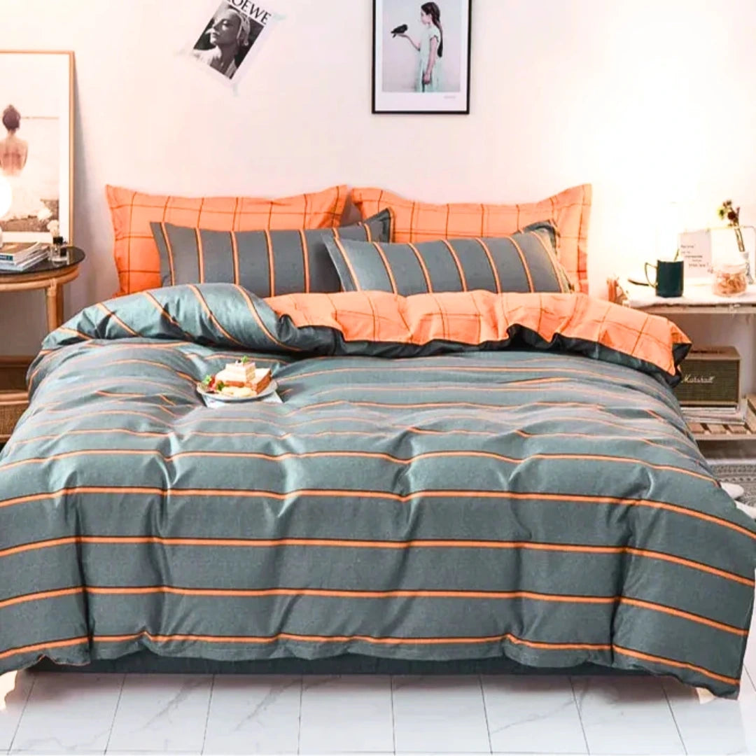 Capa de Edredom Queen Reversível - com Zíper