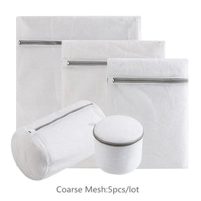 Kit Sacos de Malha para Roupas Delicadas