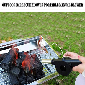 Ventilador de Ar Portátil para Churrasco -Manter Brasa