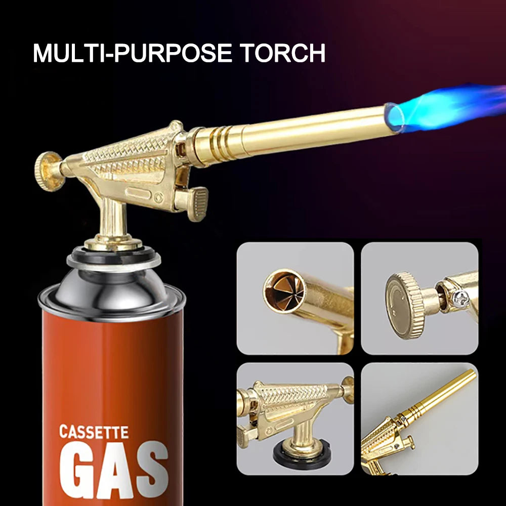 Tocha Portátil para Soldagem - De Cobre com Ignição Eletrônica