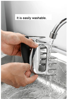 Garfos de Corte Garra Estilo Urso -em Aço Inox 6 Dentes