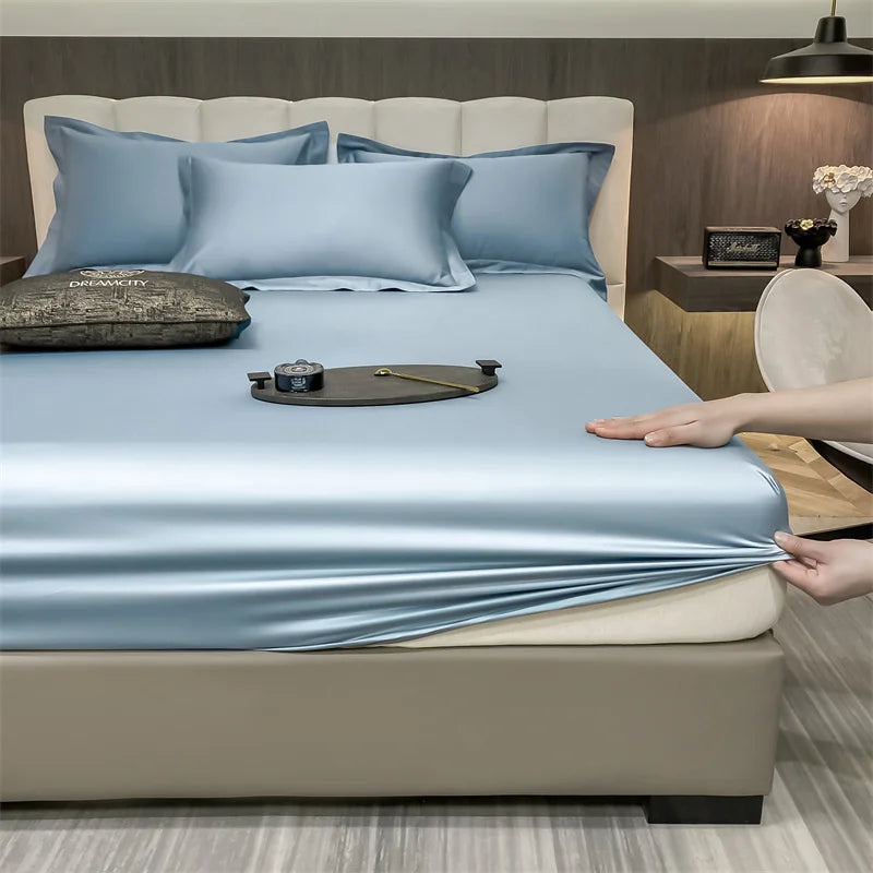 Lençol de Algodão Egípcio com Elástico - 400 Fios