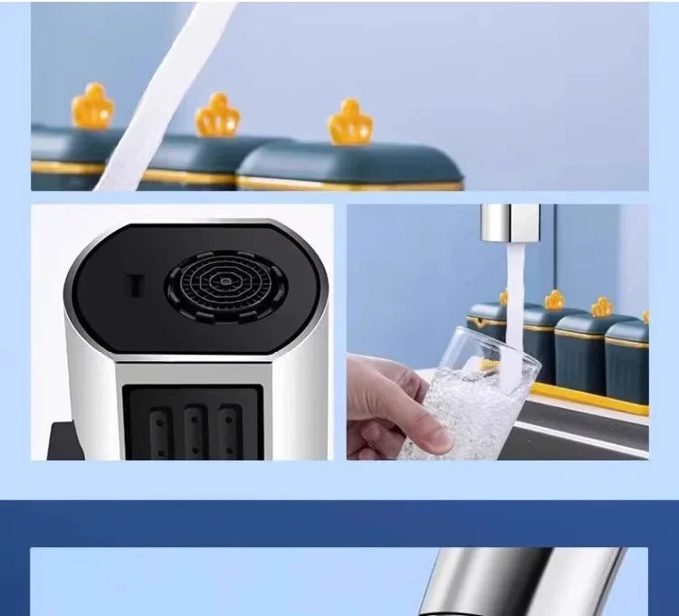 Extensão de Torneira Universal - Rotação 360° com 3 Modos