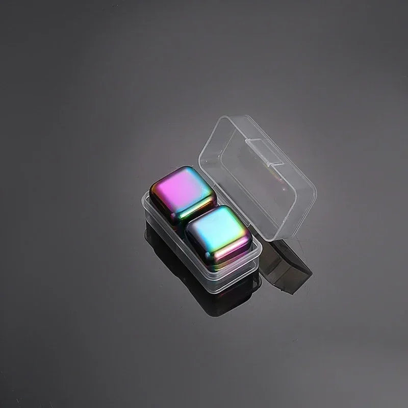 Cubos de Gelo Reutilizáveis - De Aço Inox 304 para Uísque