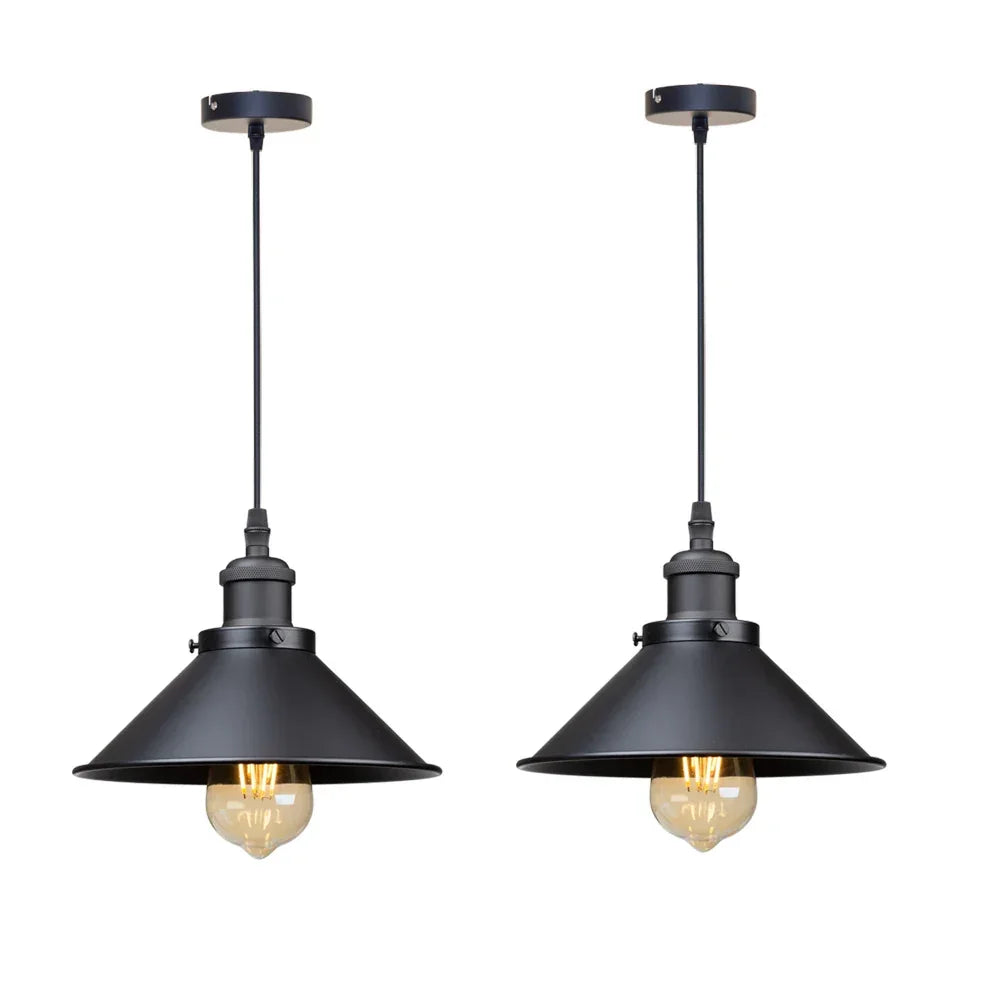 Luminária Pendente Estilo Vintage - De Ferro