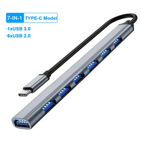 HUB USB-C 11 em 1 para MacBook - 4K HDMI e PD 87W