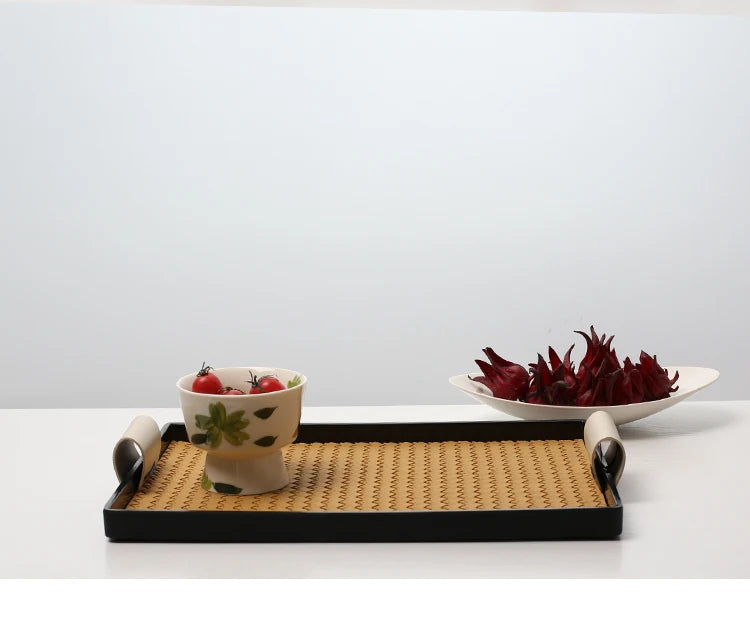 Bandeja Decorativa Estilo Nórdico - Em Melamina para Banheiro e Sala