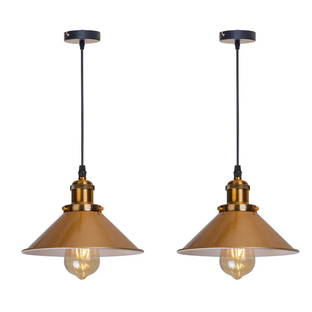 Luminária Pendente Estilo Vintage - De Ferro