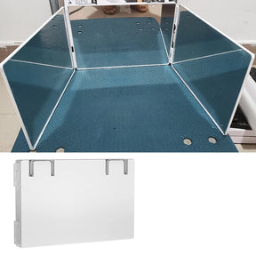 Espelho de Maquiagem 8 Polegadas - Ampliação 10x com Rotação 360º