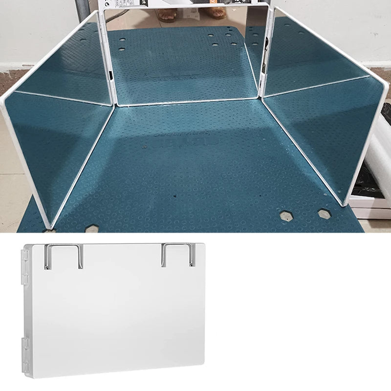 Espelho de Maquiagem 8 Polegadas - Ampliação 10x com Rotação 360º