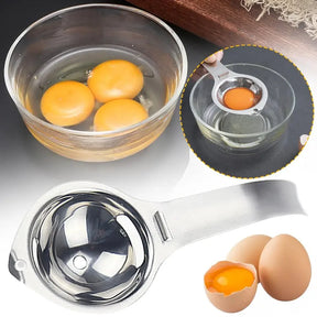 Separador de Clara de Ovo - De Aço Inoxidável para Cozinha