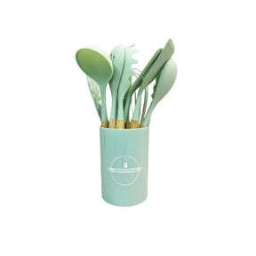 Kit Utensílios de Silicone Premium - Resistente ao Calor