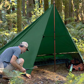 Toldo Impermeável de Poliéster - Proteção UV Portátil