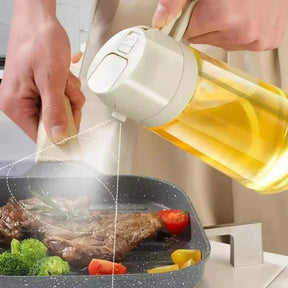 Frasco Spray de Óleo 2 em 1 - 500ml para Cozimento Saudável