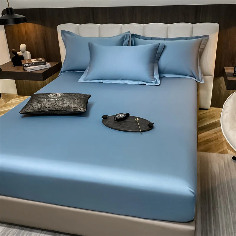 Lençol de Algodão Egípcio com Elástico - 400 Fios