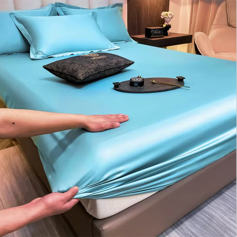 Lençol de Algodão Egípcio com Elástico - 400 Fios