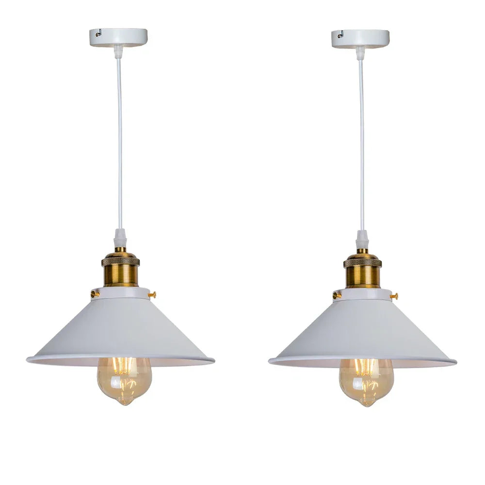 Luminária Pendente Estilo Vintage - De Ferro