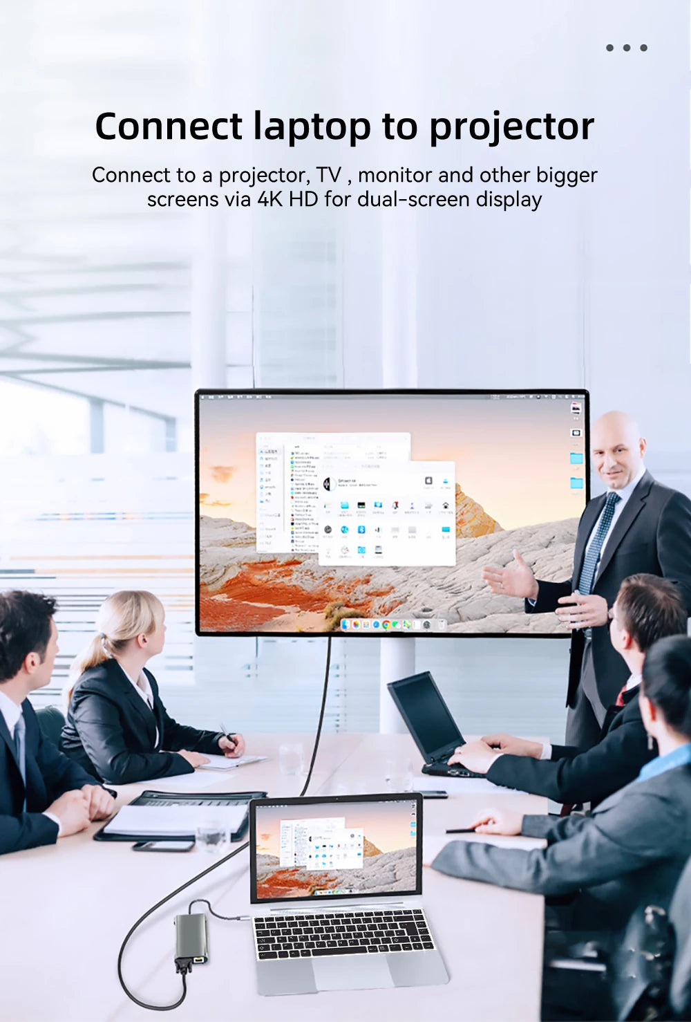 HUB USB-C 11 em 1 para MacBook - 4K HDMI e PD 87W