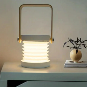 Luz de LED Dobrável e Giratória - Recarregável Touch com 3 Níveis