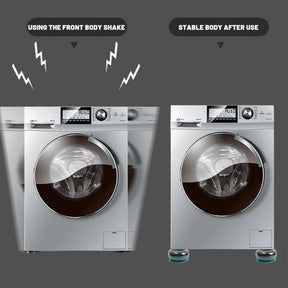 Suporte Antivibração para Máquina de Lavar - Base Estabilizadora e Antirruído