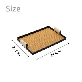 Bandeja Decorativa Estilo Nórdico - Em Melamina para Banheiro e Sala