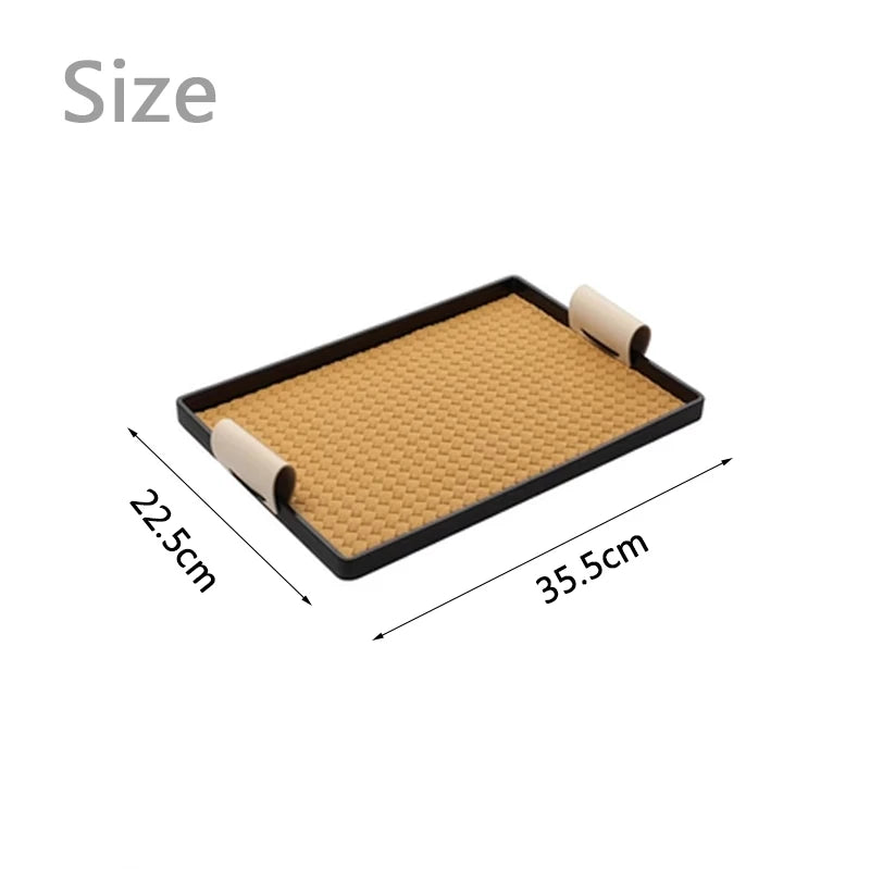 Bandeja Decorativa Estilo Nórdico - Em Melamina para Banheiro e Sala