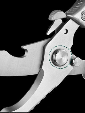 Tesoura Heavy Duty para Carnes - De Aço com Trava de Segurança