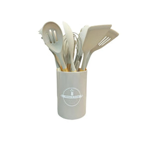 Kit Utensílios de Silicone Premium - Resistente ao Calor