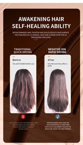 Secador de Cabelo 2000W - Tecnologia Iônica 5 Velocidades