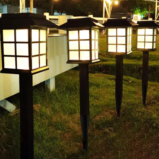 Luminária Solar Decorativa em Casinha - Para Jardim com Estaca