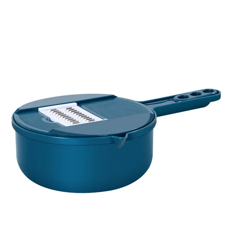 Cortador Manual para Vegetais - De Palha de Trigo e Aço Inox