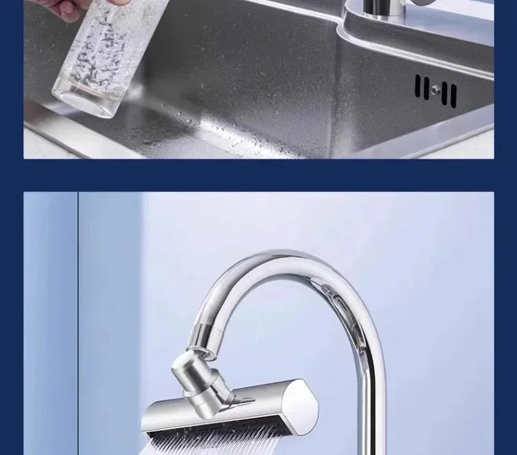 Extensão de Torneira Universal - Rotação 360° com 3 Modos