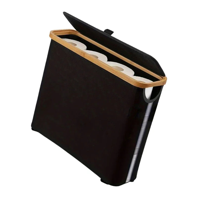 Organizador de Papel Higiênico - De Tecido para 12 Rolos