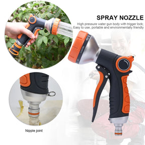 Pistola de Água Alta Pressão - com Bico Ajustável 5 Padrões