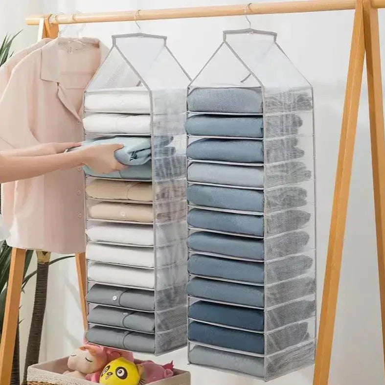 Organizador Quadrado para Roupas - De Poliéster