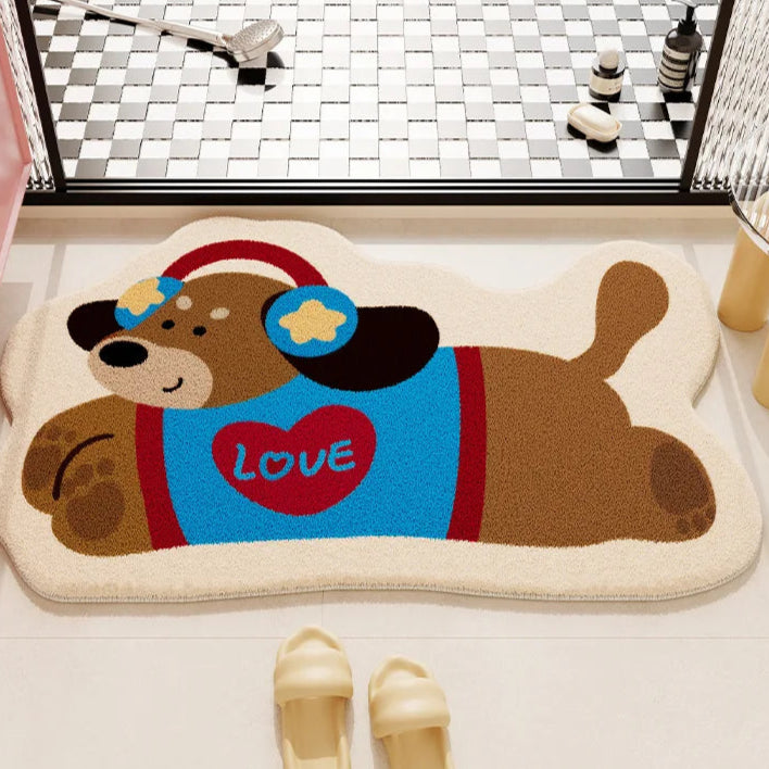 Tapete estilo Caxemira - Para Banheiro com Alta Absorção