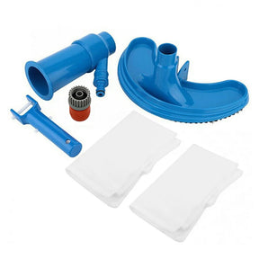 Kit Aspirador para Limpeza de Piscina - em ABS com Malha